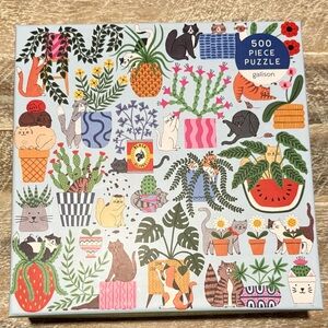 Galison Cats In The Houseplants Puzzle